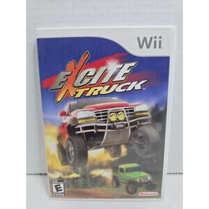 Excite Truck (Nintendo Wii, 2006) Complete CIB - Tested Great Condition